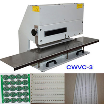 FR4 110V 60HZ V เครื่องตัด Pcb ด้วยตนเองสำหรับ PCB Assembly ฟรีบด