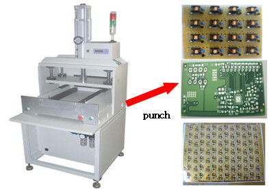 PCB Punch Depaneling Machine Press สำหรับบอร์ด FPC และ Alumium
