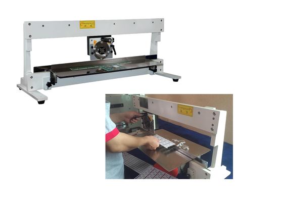 เครื่องแยก PCB ที่สามารถปรับระยะห่างและความเร็วของใบได้ สําหรับการตัดแม่นยํา