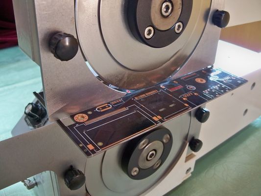 เครื่องตัด Pcb 330 มม. Depanel การตัดบอร์ดวงกลมที่พิมพ์ไว้ล่วงหน้า