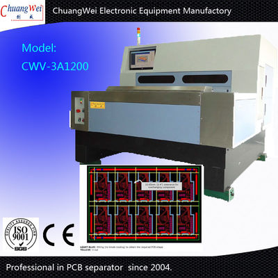 3.0KW PCB Depaneling Router เครื่องจักร, 5kg / Cm2 Pcb Routing เครื่องจักร