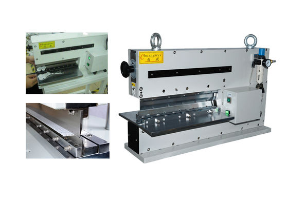 เครื่องตัด V-Cut พนูเมติกสําหรับ PCB Depanelisation ด้วย Motorized Linear Blade CWVC-2L