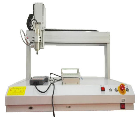 เครื่องเครื่อง PCB Single Bench Desktop Router เครื่องที่มีความเร็วในการตั้งตําแหน่ง 500mm/s และความแข็งแรงสูง