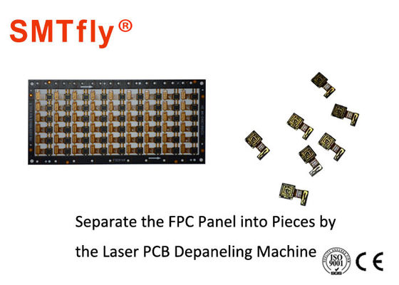 เครื่องตัดเลเซอร์ AC220V L600mm Pcb Etching ออฟไลน์อัตโนมัติ UV Laser