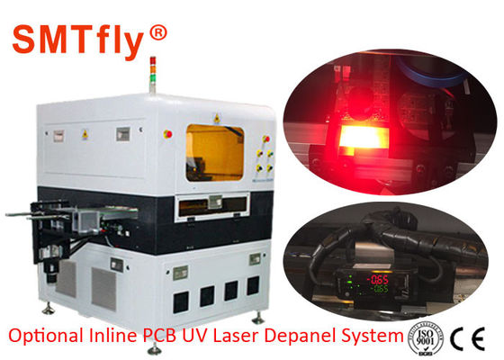 เครื่องตัดเลเซอร์ Uv แบบขอบเรียบ 380V, เครื่องถอดเลเซอร์ PCB 355nm