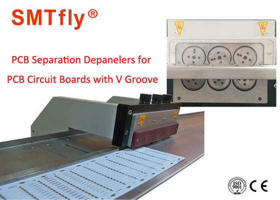 PCB Depanelizer V-scoring Machine พร้อมม้านั่งยาว, V-cutter Separator