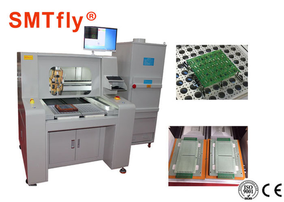 เครื่องเราเตอร์ PCB ที่มีประสิทธิภาพสูง PCB Singulation Dual Workstation